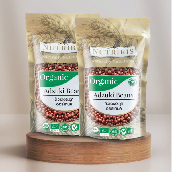 ถั่วแดงอะซูกิ ออร์แกนิค แพ็คคู่ (Organic Adzuki Beans)