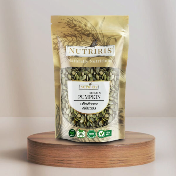 เมล็ดฟักทอง สีเขียวเข้ม (Pumpkin Seed)