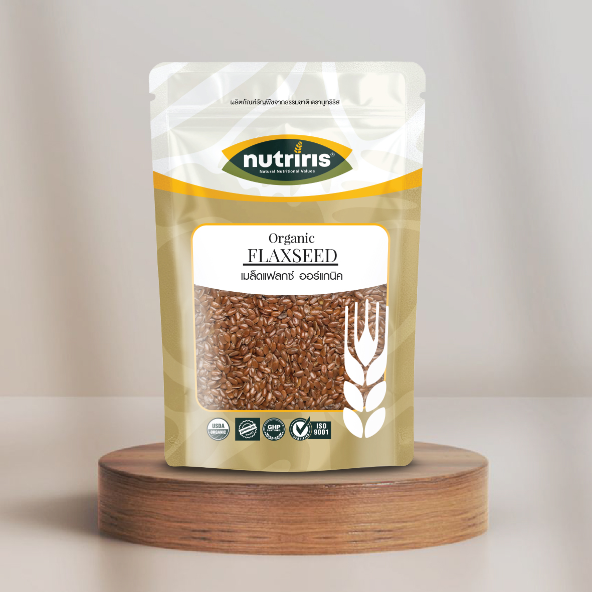 แฟลกซืน้ำตาล แฟลกซ์น้ำตาล