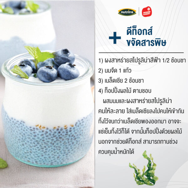 Blue Spirulina powder